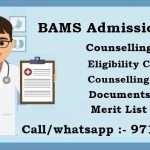BAMS Admission : 2022 – 23, Dates, Merit List, Cutoff, Colleges