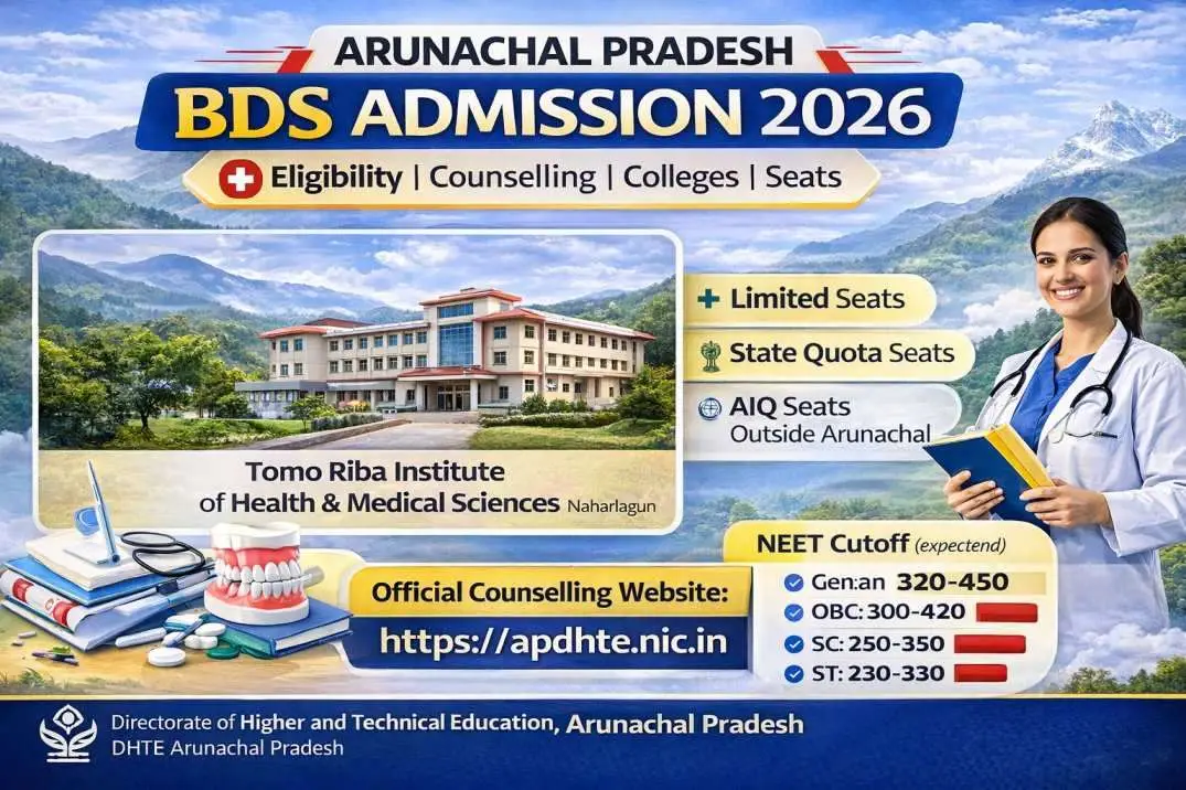 Arunachal Pradesh BDS Admission 2026