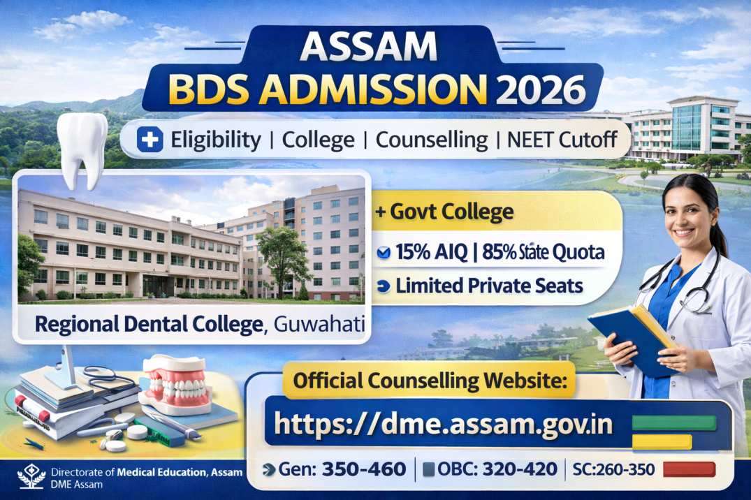 Assam BDS Admission 2026