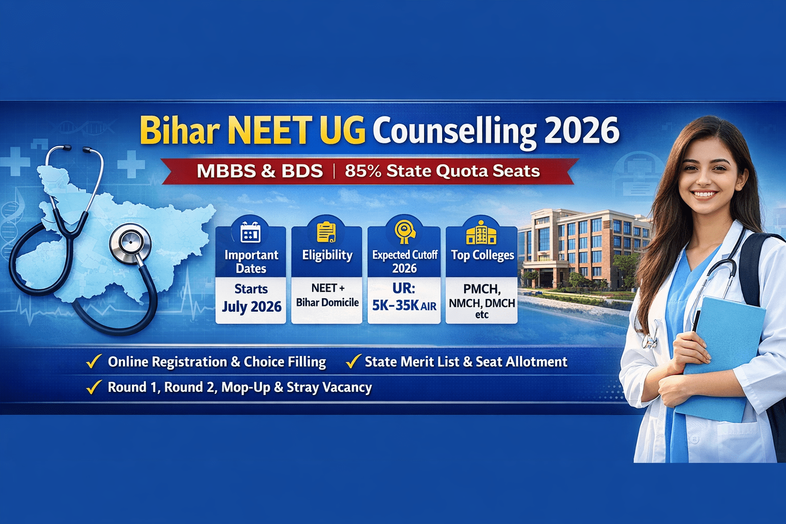 Bihar NEET UG Counselling 2026