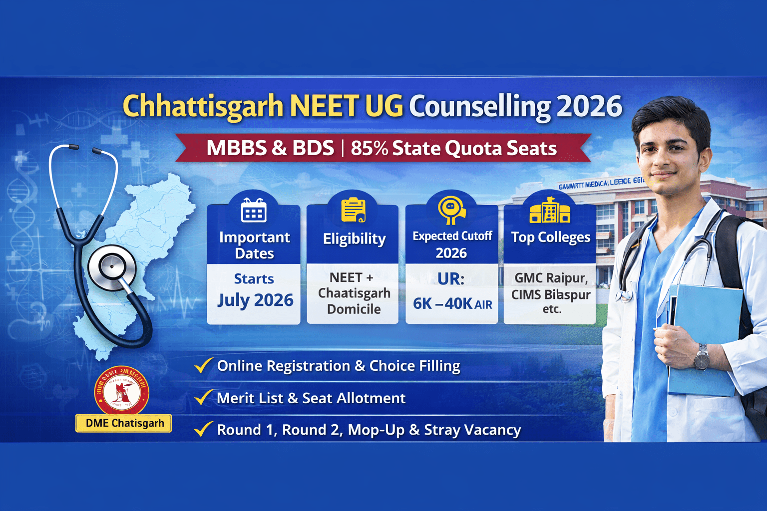 Chhattisgarh NEET UG Counselling 2026