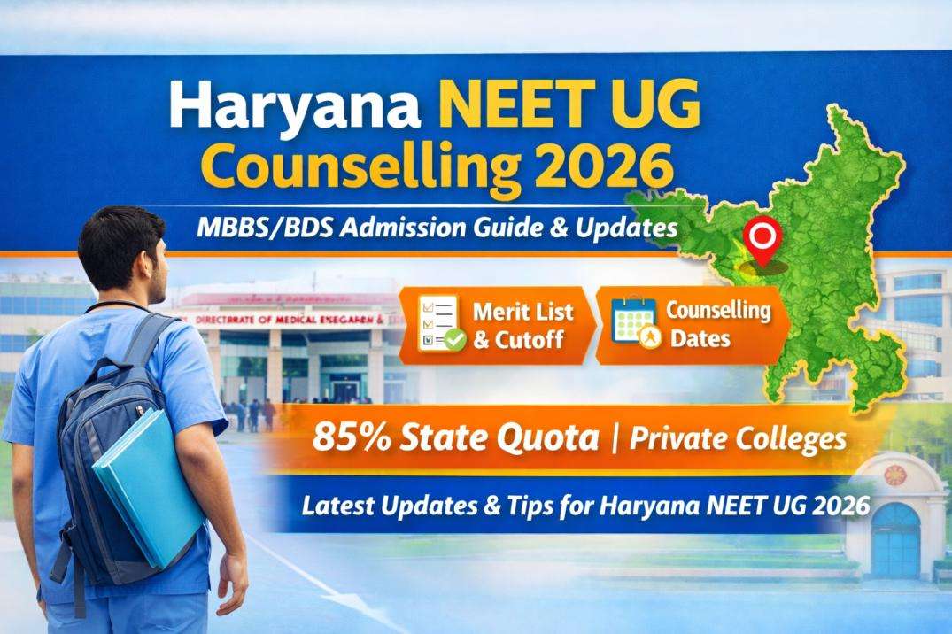 Haryana NEET UG Counselling 2026