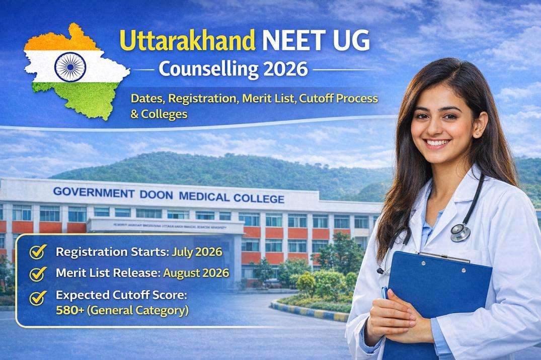 Uttarakhand NEET UG counselling 2026