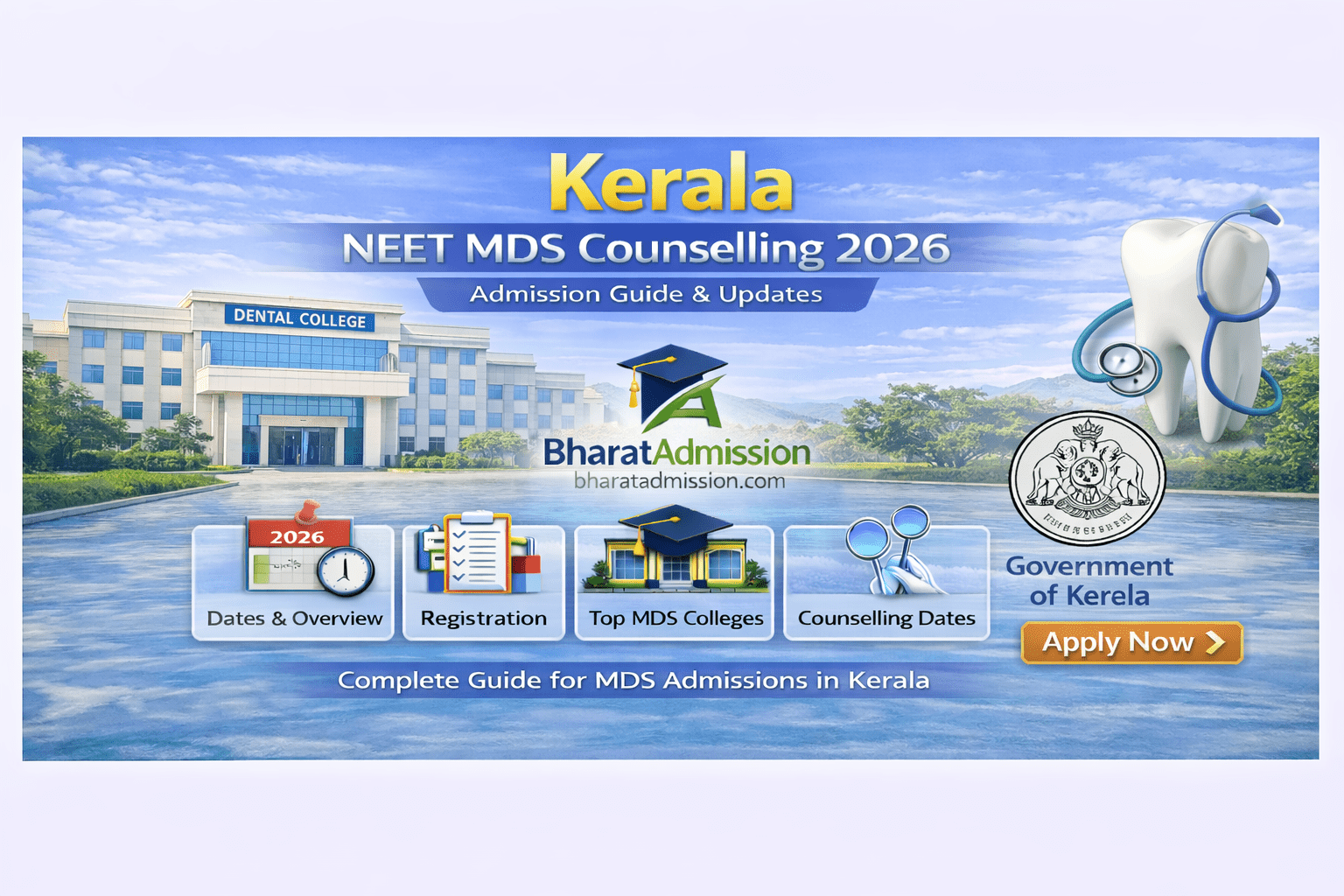kerala neet mds counselling 2026