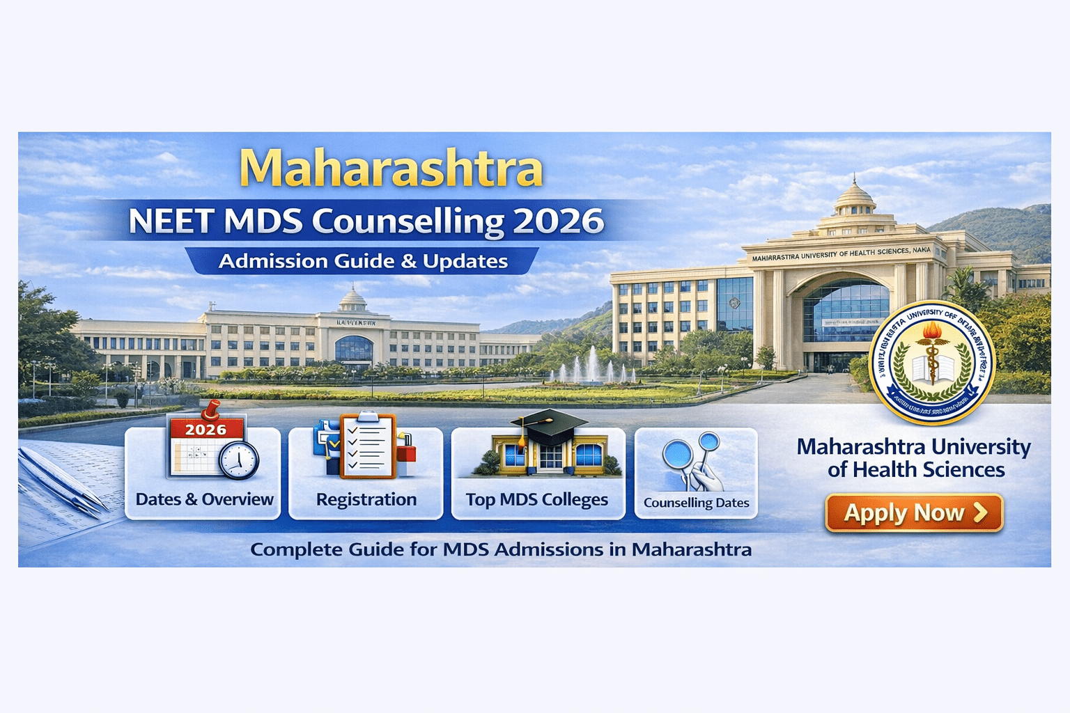Maharashtra NEET MDS Counselling 2026