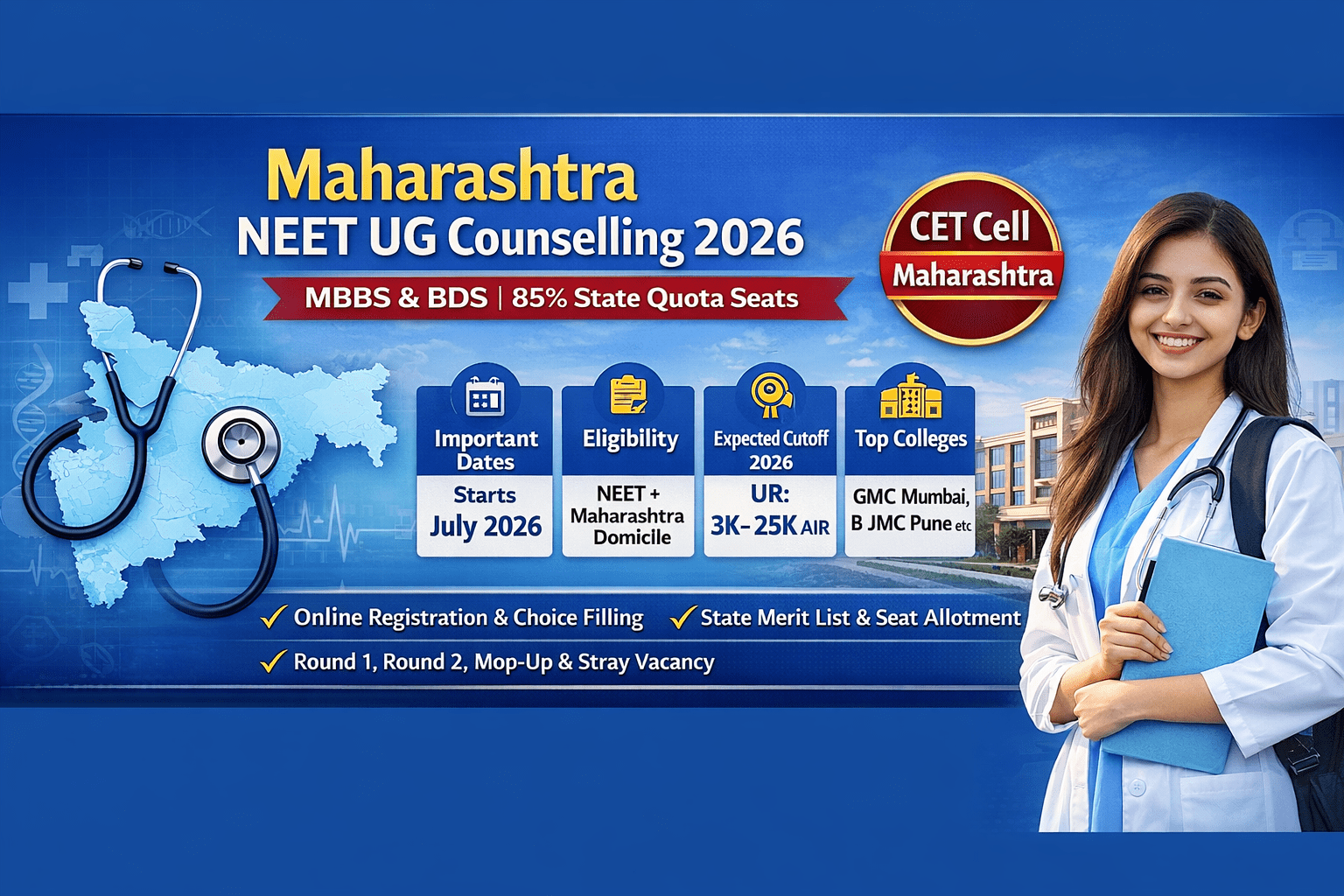 Maharashtra NEET UG Counselling 2026
